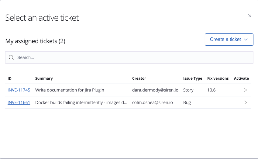 jira fields output