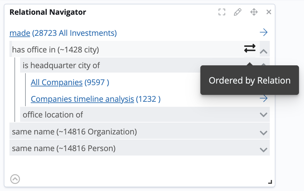 Order by relation first