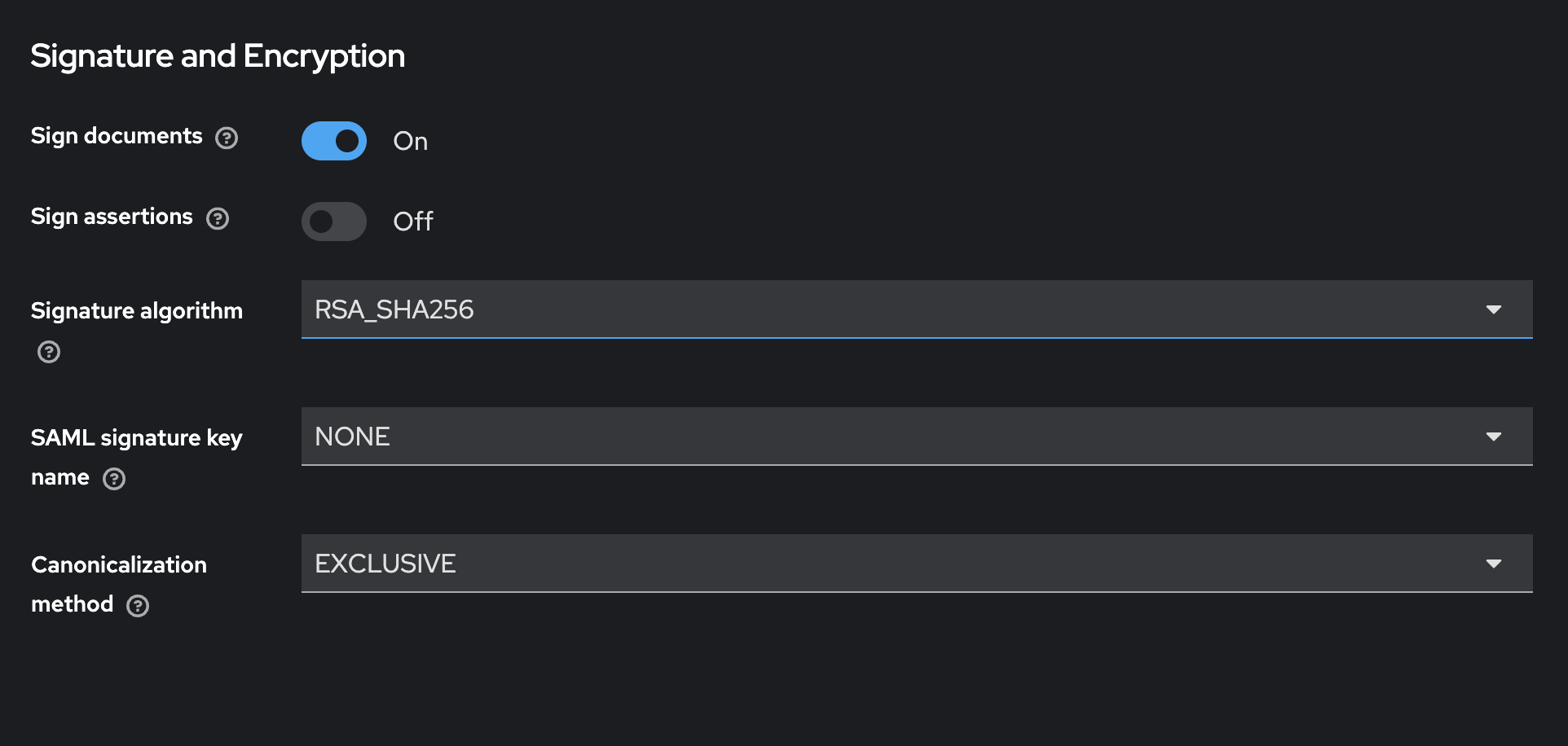 Configure keycloak client